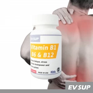 Vitamin 維他命 B1 B6 B12 +卵磷脂